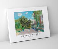 
              Claude Monet - The Artist's House at Argenteuil 1873
            