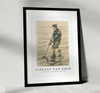 
              Vincent Van Gogh - The Shell Fisherman (Schelpenvisser, 1863–1890)
            
