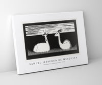 
              Samuel Jessurun De Mesquita - Two gazelles (Twee gazellen) (1926)
            