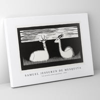 Samuel Jessurun De Mesquita - Two gazelles (Twee gazellen) (1926)