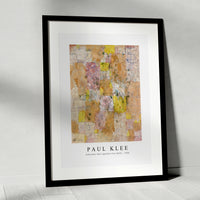 Paul Klee - Suburban idyll (garden city idyll) 1926