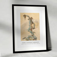 John Singer Sargent - Sketch of Cellini's Perseus John Singer Sargent (1856–1925)
