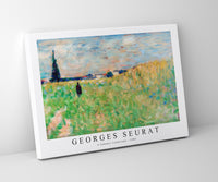 
              Georges Seurat - A Summer Landscape 1883
            