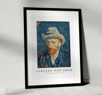 
              Vincent Van Gogh - Self-Portrait with Grey Felt Hat 1887
            