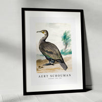 aert schouman - Cormorant -1720-1792