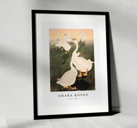 
              Ohara Koson - Geese (1926)
            