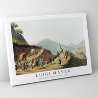 Luigi Mayer - Road over the Balkan Mountain 1810