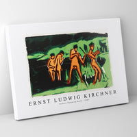 Ernst Ludwig Kirchner - Bathers Throwing Reeds 1909