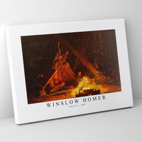 Winslow Homer - Camp Fire 1880