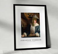 
              Johannes Vermeer - Girl with a Flute 1665-1675
            
