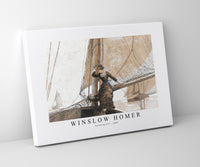 
              winslow homer - Yachting Girl-1880
            