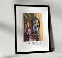 
              Paul Cezanne - Girl with Birdcage (Jeune fille à la volière) 1888
            