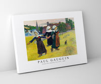 
              Paul Gauguin - Breton Girls Dancing, Pont-Aven 1888
            