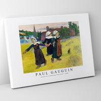 Paul Gauguin - Breton Girls Dancing, Pont-Aven 1888