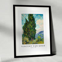 Vincent Van Gogh - Cypresses 1889