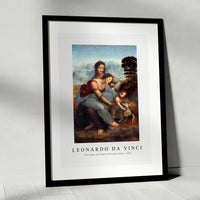 Leonardo Da Vinci - The Virgin and Child with Saint Anne 1503