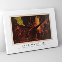 Paul Gauguin - The Devil Speaks (Mahna no varua ino), from the Noa Noa Suite 1894