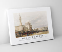 
              David Roberts - Mosque of Sultan Hassan from the Great Square of the Rumeyleh-1796-1864
            