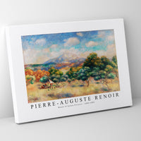 Pierre Auguste Renoir - Mount of Sainte-Victoire 1888-1889