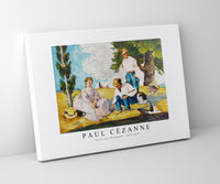 
              Paul Cezanne - Picnic on a Riverbank 1873-1874
            