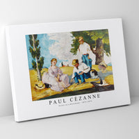 Paul Cezanne - Picnic on a Riverbank 1873-1874