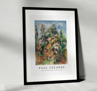 
              Paul Cezanne - Rocks and Trees (Rochers et arbres) 1904
            