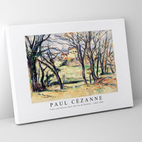 Paul Cezanne - Trees and Houses Near the Jas de Bouffan 1885-1886