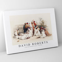 David Roberts - In the slave market at Cairo-1796-1864