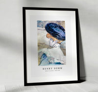
              Henry Somm - Woman in profile 1890-1900
            