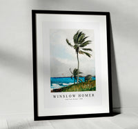 
              winslow homer - Palm Tree, Nassau-1898
            