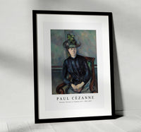 
              Paul Cezanne - Madame Cézanne au chapeau vert 1891-1892
            