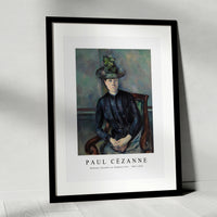 Paul Cezanne - Madame Cézanne au chapeau vert 1891-1892