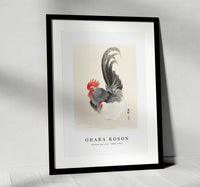 
              Ohara Koson - Chicken and cock (1900 - 1936) by Ohara Koson (1877-1945)
            
