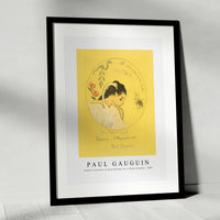 Paul gauguin - Projet d’assiette (Leda) (Design for a Plate [Leda]), frontispiece from the Volpini Suite (1889)