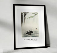 
              Ohara Koson - Japanese wagtail at waterfall (1900 - 1930) by Ohara Koson (1877-1945)
            