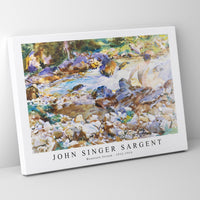 John Singer Sargent - Mountain Stream (ca. 1912–1914)