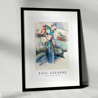 Paul Cezanne - Roses in a Bottle 1900-1904