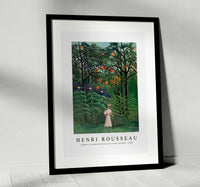 
              Henri Rousseau - Woman Walking in an Exotic Forest (Femme se promenant dans une forêt exotique) 1905
            