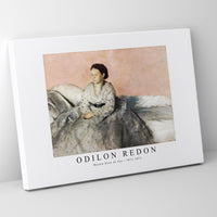 Odilon Redon - Madam Rene de Gas 1872-1873