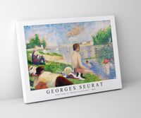 
              Georges Seurat - Final Study for “Bathers at Asnières” 1883
            