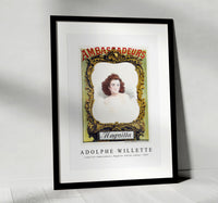 
              Adolphe Willette - Lemercier Ambassadeurs, Magnitta. Affiche couleur 1895
            