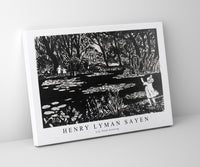 
              Henry Lyman Sayen - Lily Pond drawing
            