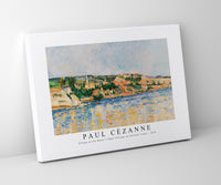 
              Paul Cezanne - Village at the Water's Edge (Village au bord de l'eau) 1876
            