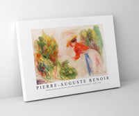 
              Pierre Auguste Renoir - Woman Gathering Flowers (Femme cueillant des fleurs) 1906-1910
            