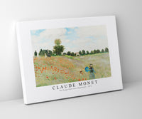 
              Claude Monet - The Poppy Field near Argenteuil 1873
            