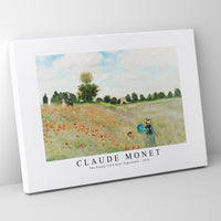 Claude Monet - The Poppy Field near Argenteuil 1873
