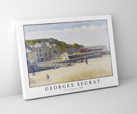 
              Georges Seurat - Port-en-Bessin 1888
            