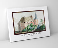 
              Aert schouman - The castle in Wouw-1777
            