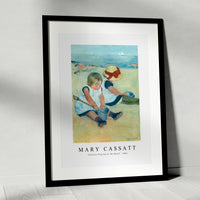 Mary Cassatt - Children Playing on the Beach 1884