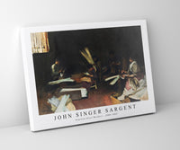 
              John Singer Sargent - Venetian Glass Workers (ca. 1880–1882)
            